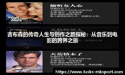 吉布森的传奇人生与创作之路探秘：从音乐到电影的跨界之旅